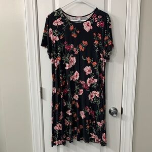 Old Navy Gray and Floral Top